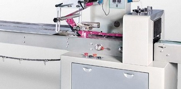 Empacadora Horizontal Flowpack de Rollo Arriba